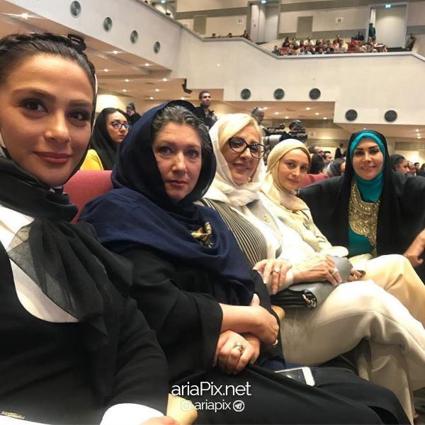 بازیگران زن در جشن حافظ