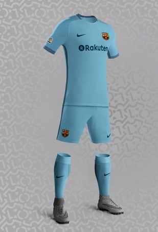 پیراهن جدید بارسلونا رونمایی شد
