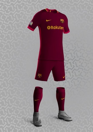 پیراهن جدید بارسلونا رونمایی شد