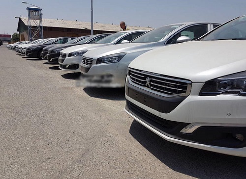 ورود محموله جدید پژو 508 به گمرک ایران