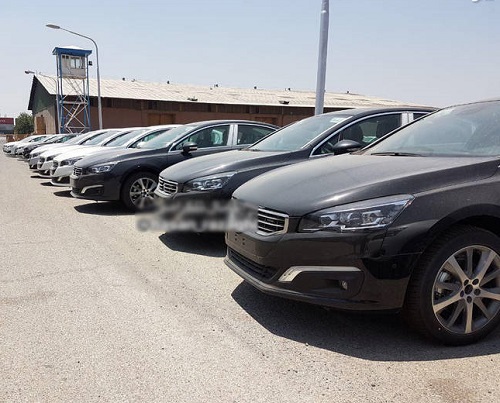 ورود محموله جدید پژو 508 به گمرک ایران