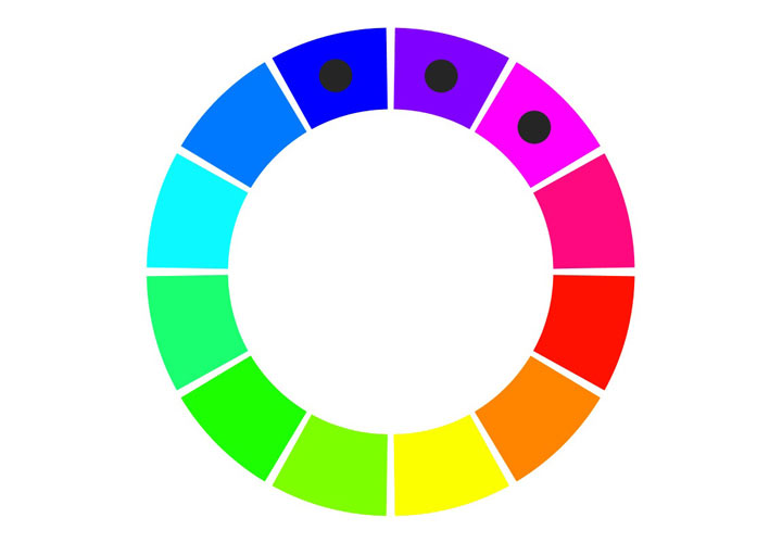 برای ست کردن رنگ لباس استفاده از رنگ‌های مشابه راهکاری مفید است.