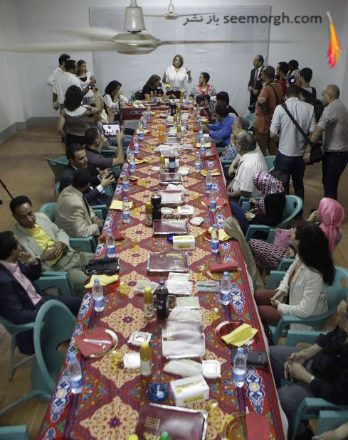 افطار مردمان مصر در ماه مبارک رمضان